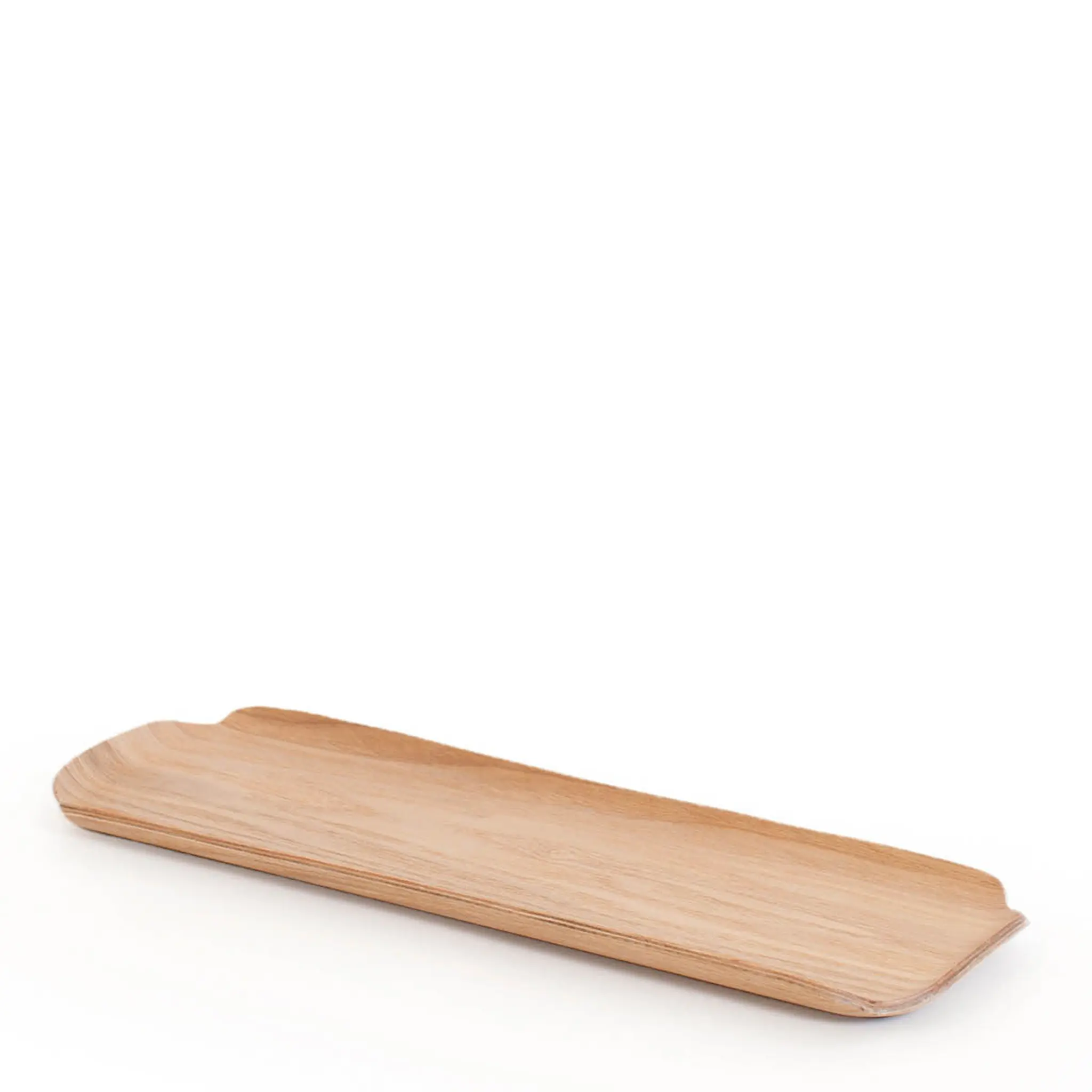 Bosign Leaf träbricka vatten- och oljetålig 33x11,5 cm pilträ