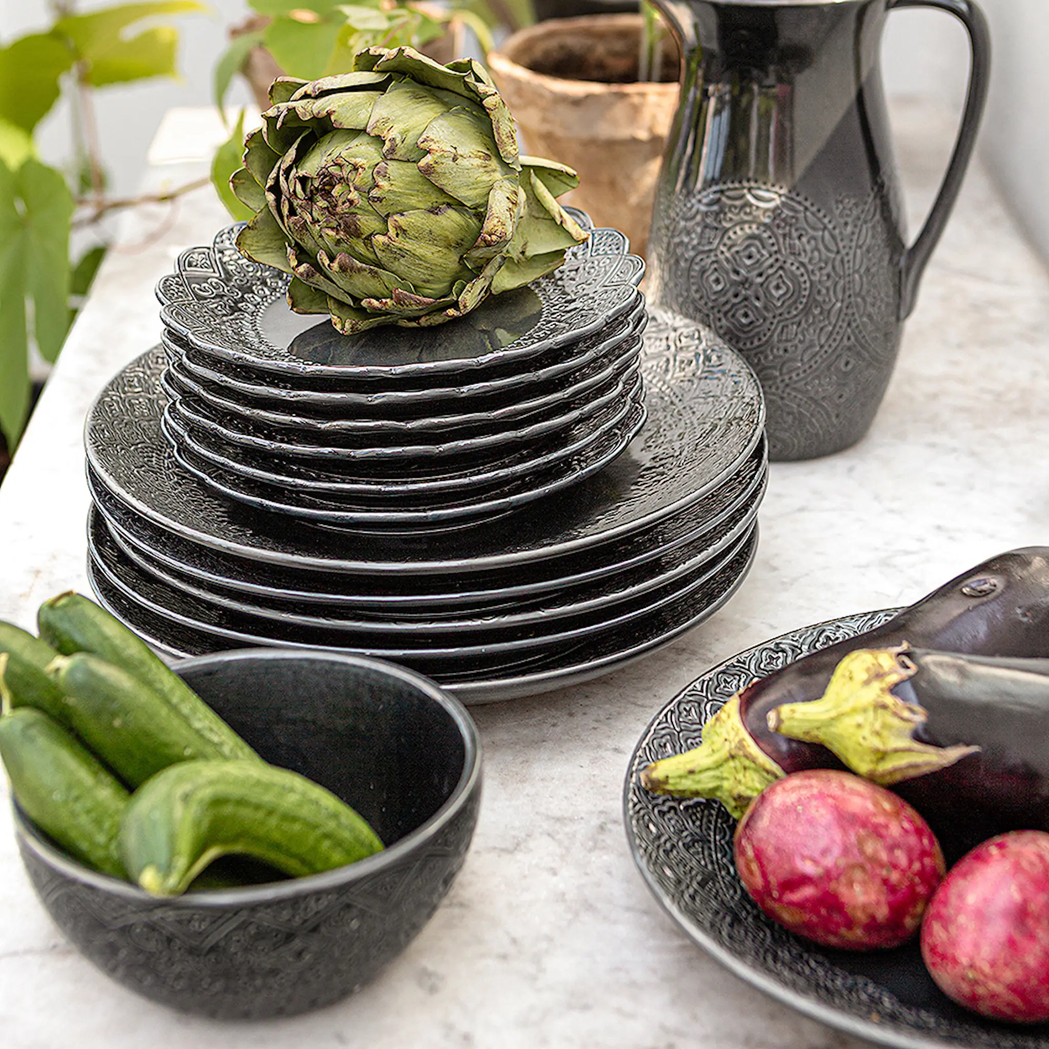 Cult Design Orient Lautanen 27 cm Alfaltti