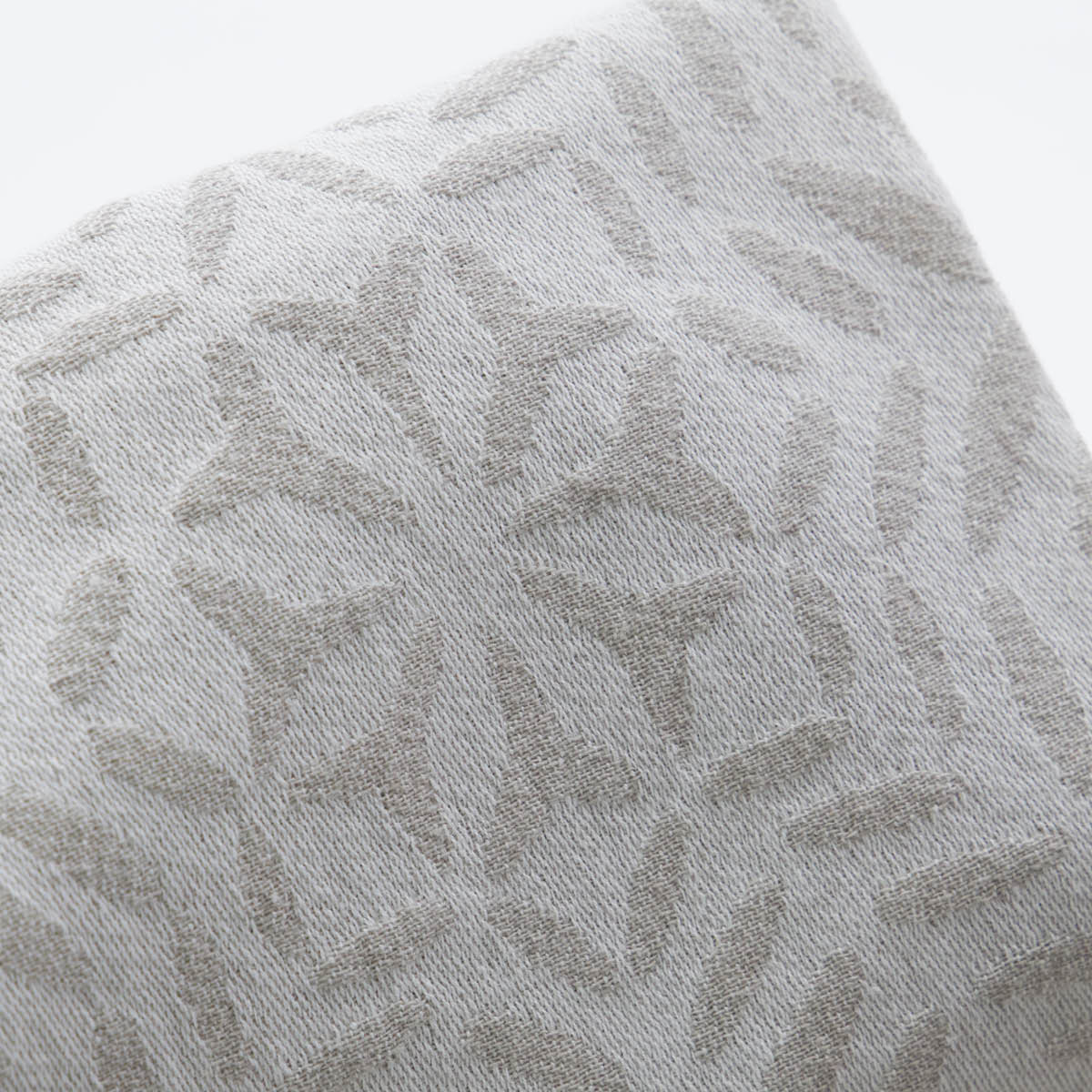 House Doctor Clip tygservett i bomull 40x40 cm 4-pack vit/grå