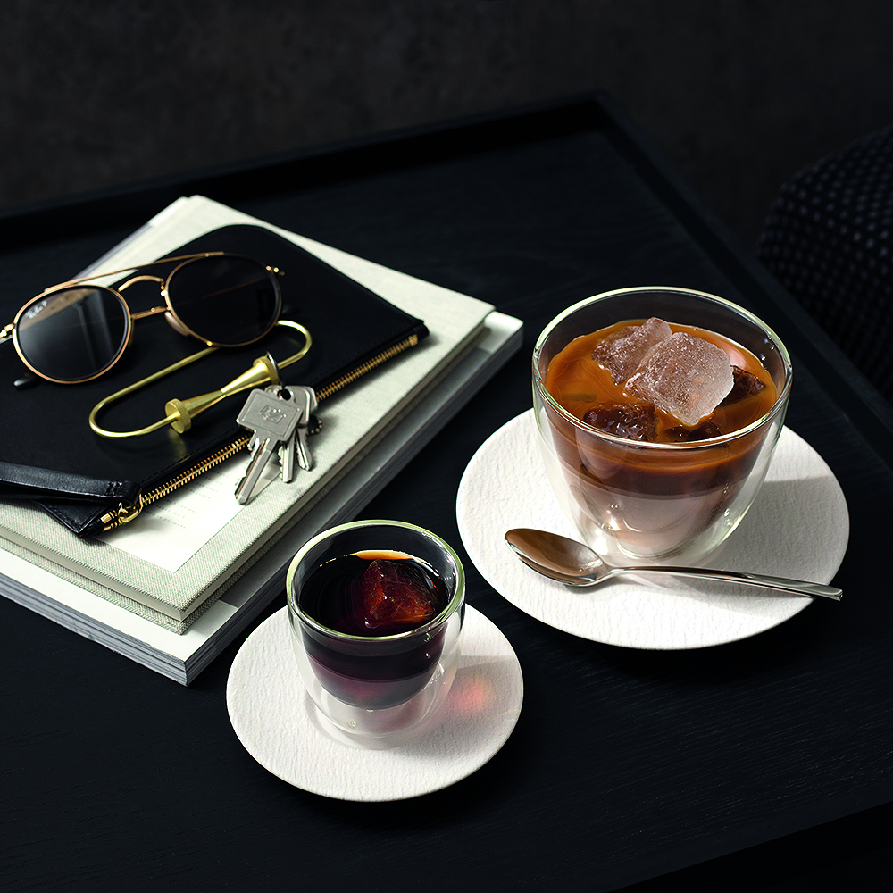 Villeroy & Boch Manufacture Rock Blanc skål t/espressokopp