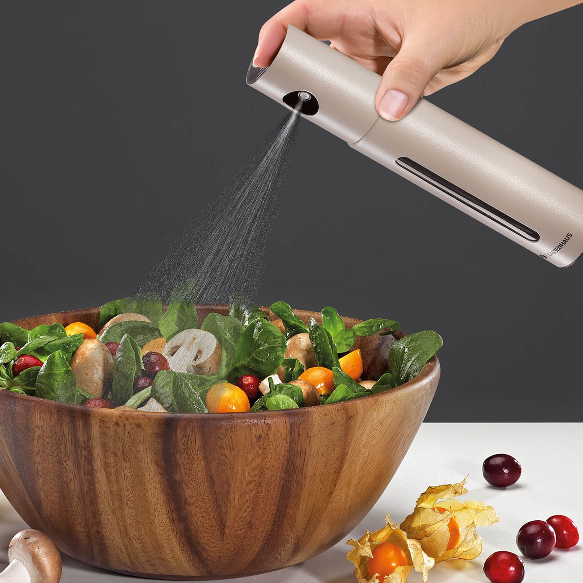 Zassenhaus Oleon sprayflaska för olja 100 ml grön
