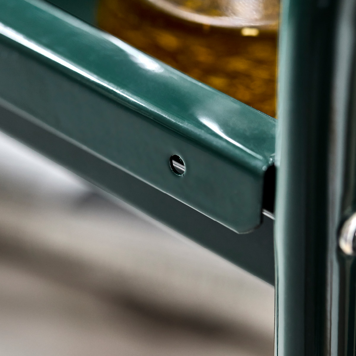 House Doctor Roll serveringsvogn 85 cm mørk grønn