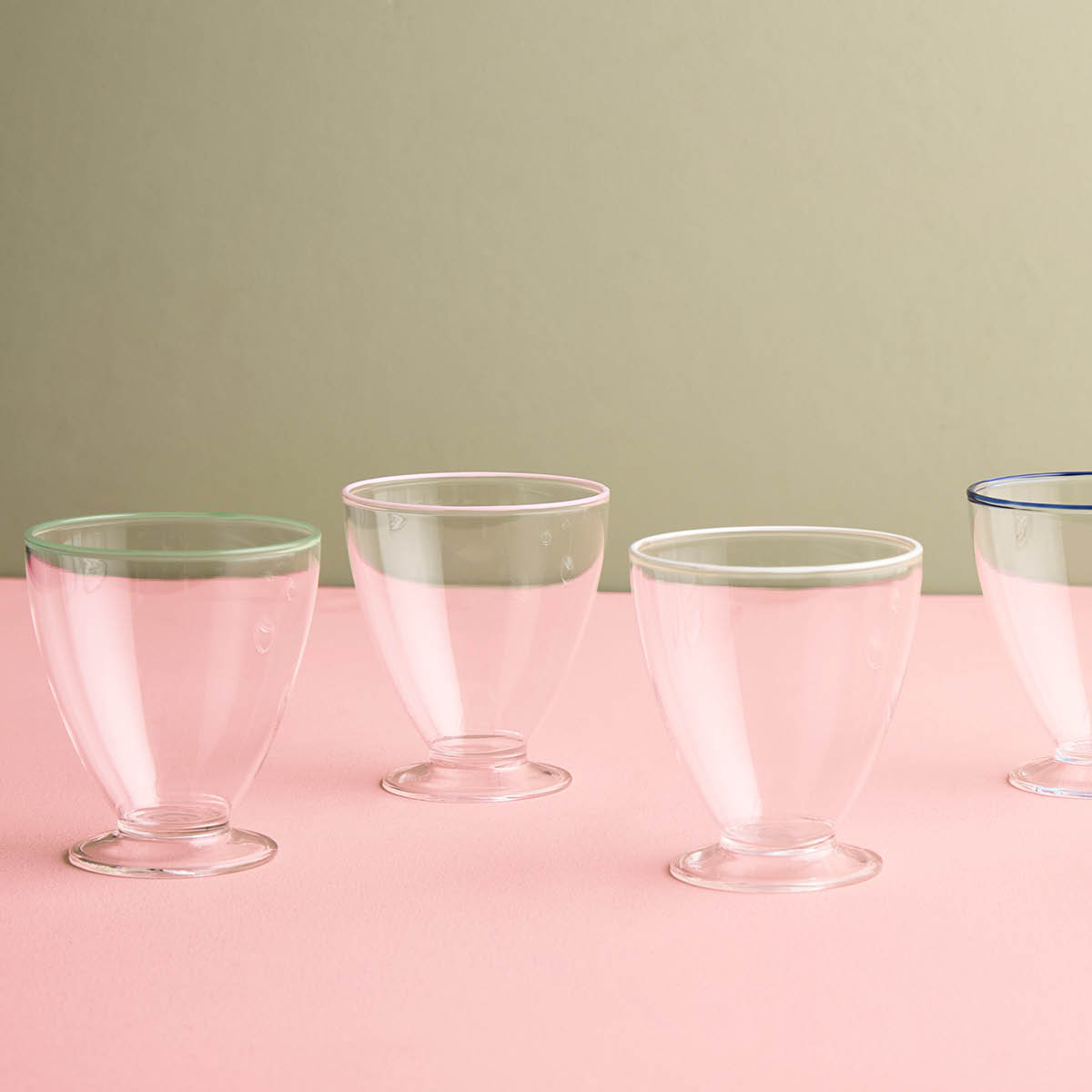 Aida - Life in colour Art dessertglass 25 cl pistachio