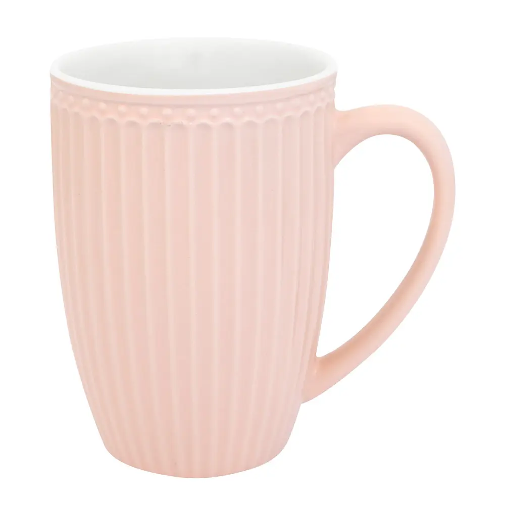 Everyday Alice høyt krus 40 cl pale pink