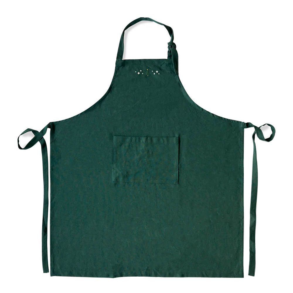 Juna Christmas Fable förkläde one size grön