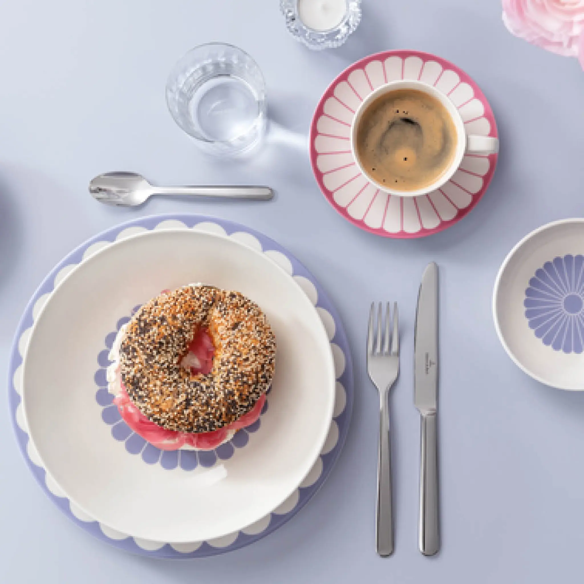 Villeroy & Boch Fleur bleu tallrik 26,5 cm blå