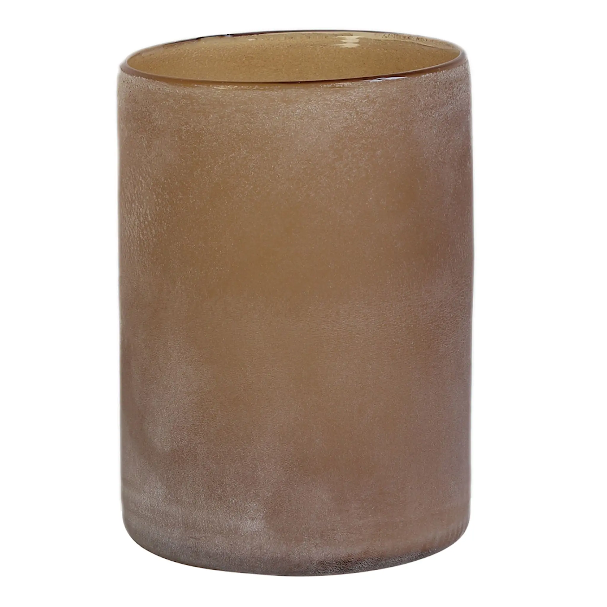 Tell Me More Frost Ljuslykta 13x19 cm Brown
