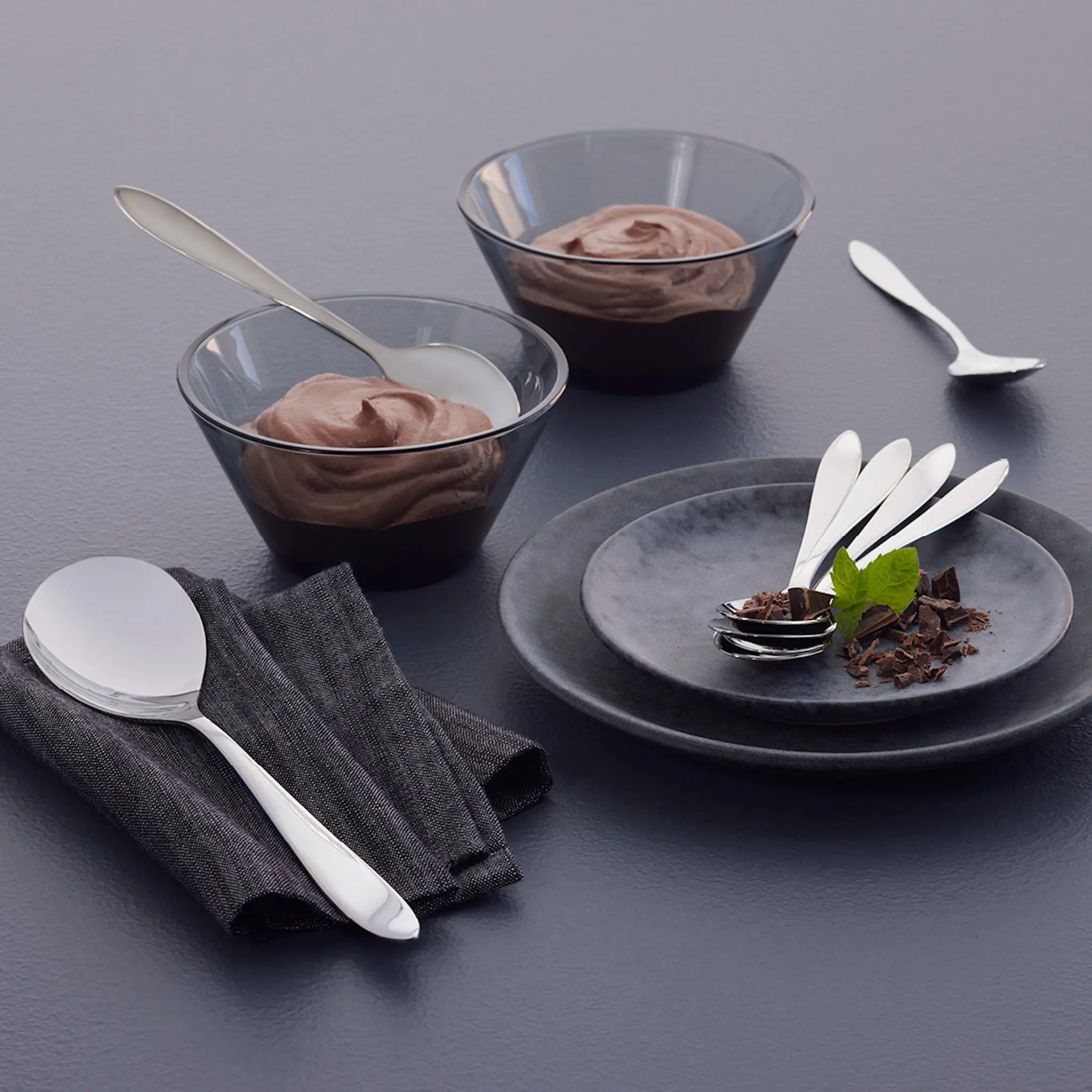 Hardanger bestikk Fjord Dessertsked 16,6 cm