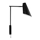 Cale vägglampa med vinkel 46 cm svart