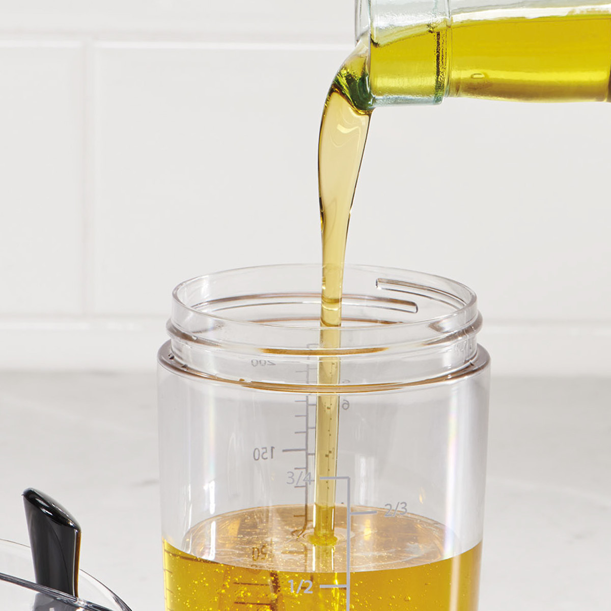 Oxo Oxo Kastikepullo 22 cm Kirkas/Musta