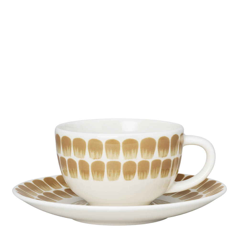 Arabia 24h Tuokio fat til kaffekopp 17 cm beige