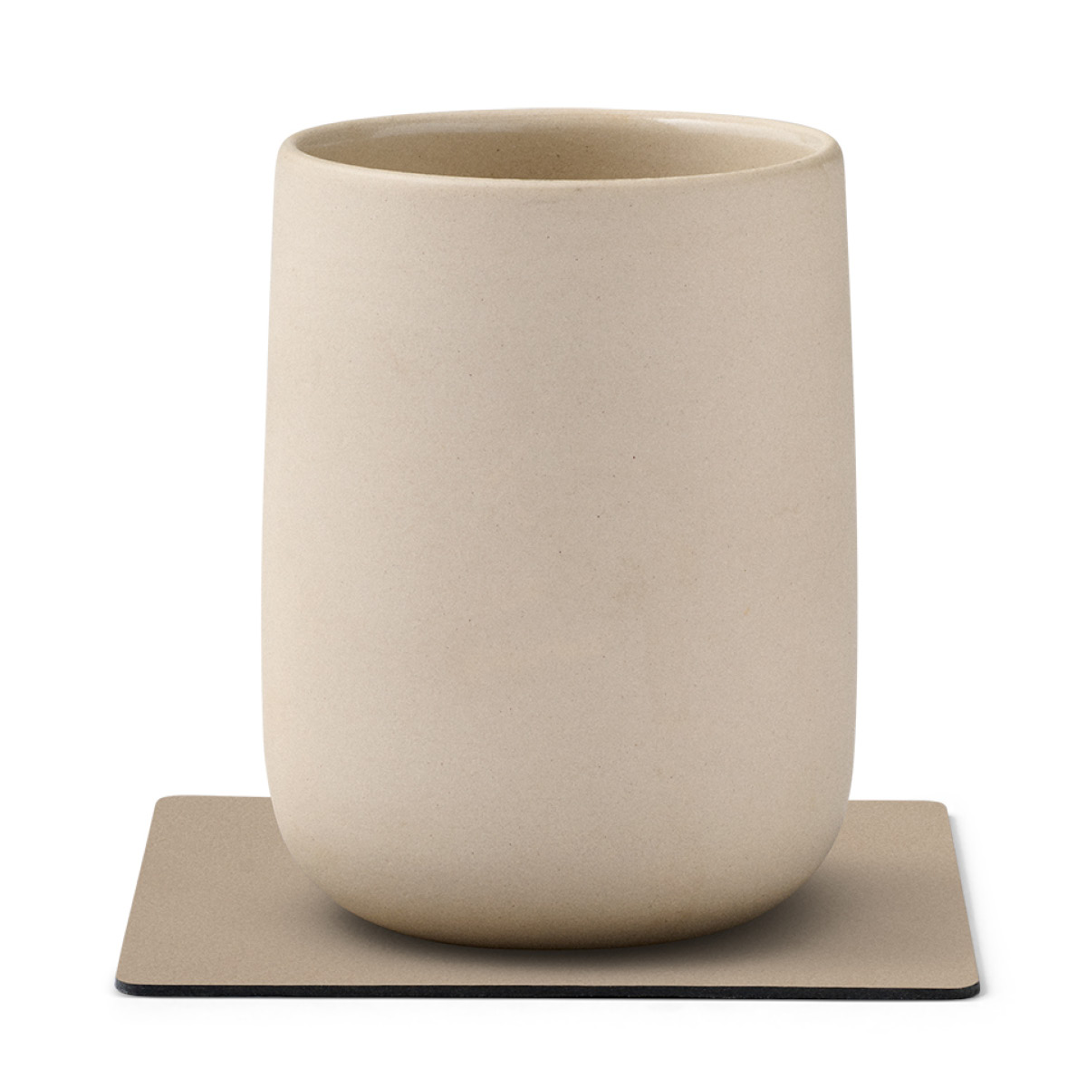 LIND DNA Square Nupo Lasinalunen 10x10 cm Clay Brown