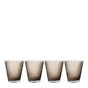 Crand Cru Nouveau Vattenglas 26 cl 4-Pack Valnöt