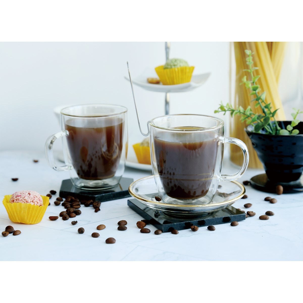 Dorre Kaffekopp dubbelväggad 2-pack 24 cl Klar