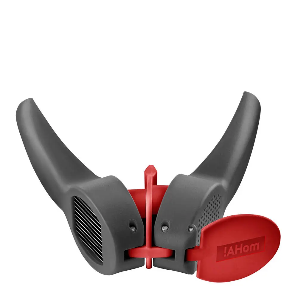 Aglio hvitløkspresse og -skjærer grå