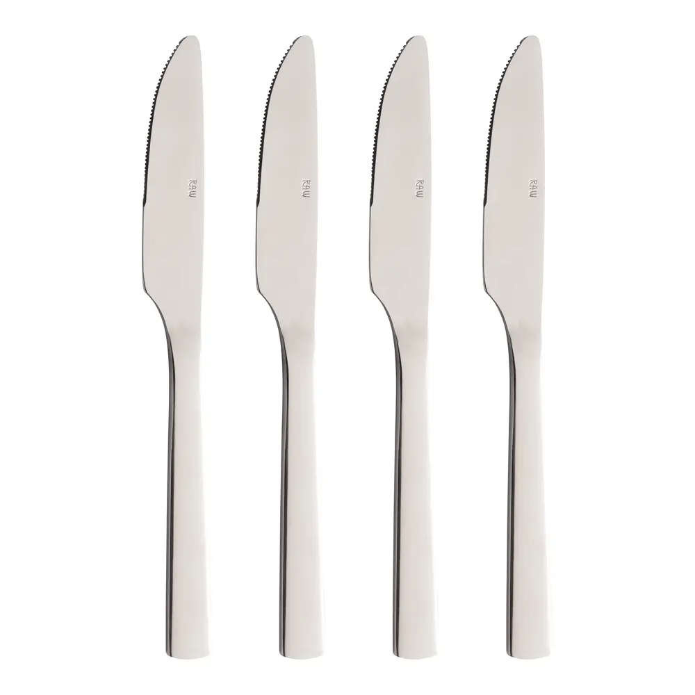 Raw kniv 4 stk