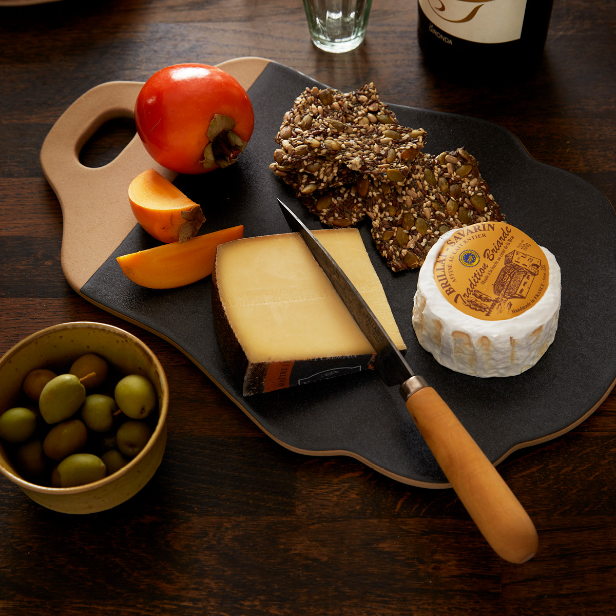 Sthål Rustico serveringsbricka 35x24 cm soot