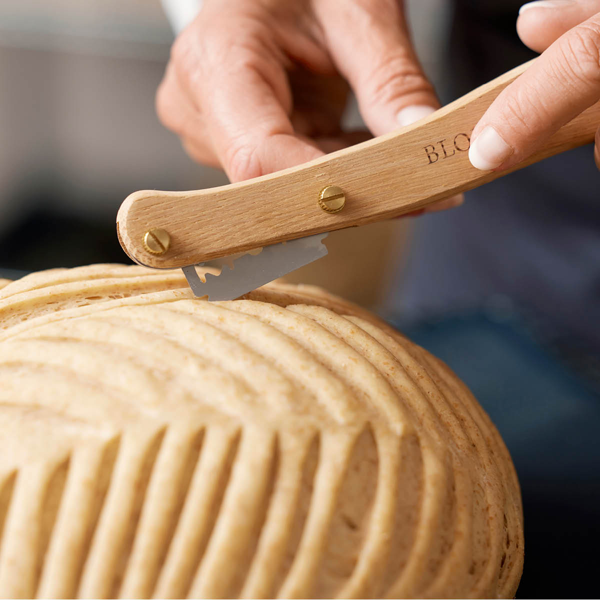 Blomsterberg Deigsnitter 19,3 cm eik