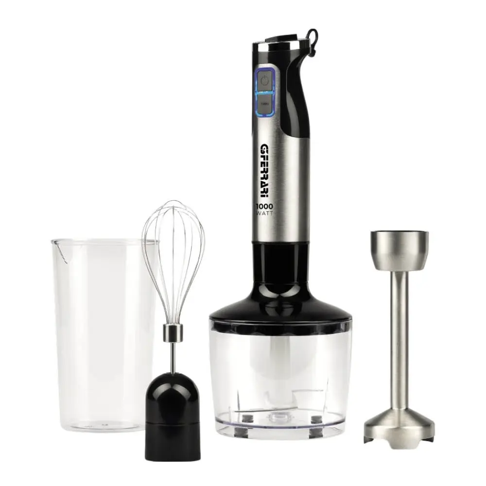 Antelao stavmiksersett 1200W rustfritt stål/svart