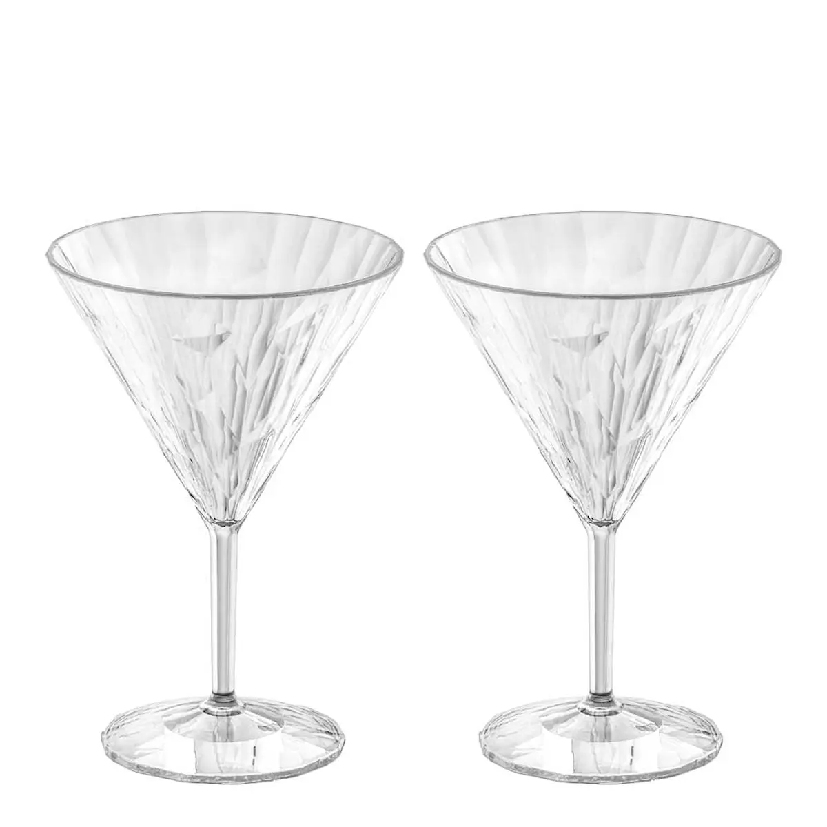 Koziol Club Martiniglas 25 cl 2-pack Klar