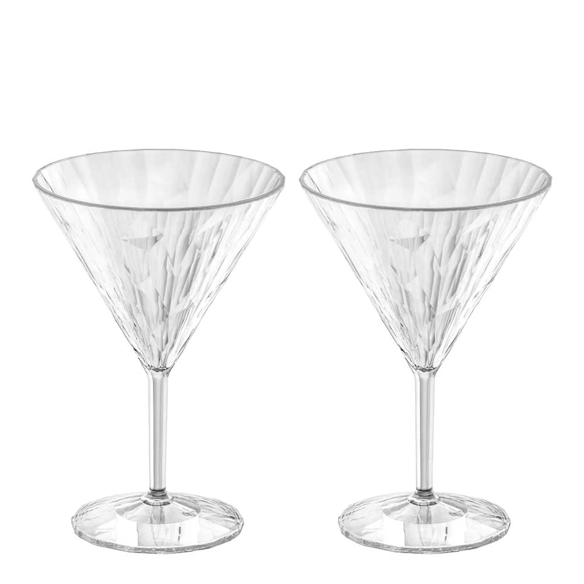 Koziol Club Martiniglas 25 cl 2-pack Klar