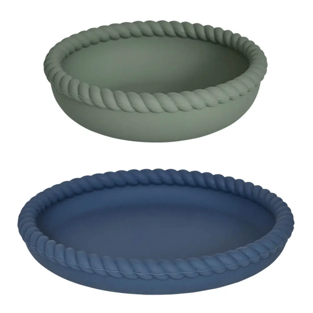 Mellow tallerken og bolle 18 cm blue Olive