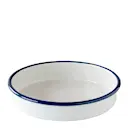 Ugnsform Rund 28 cm Vit