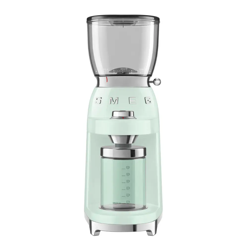 Smeg Kahvimylly CGF11 Pastellinvihreä