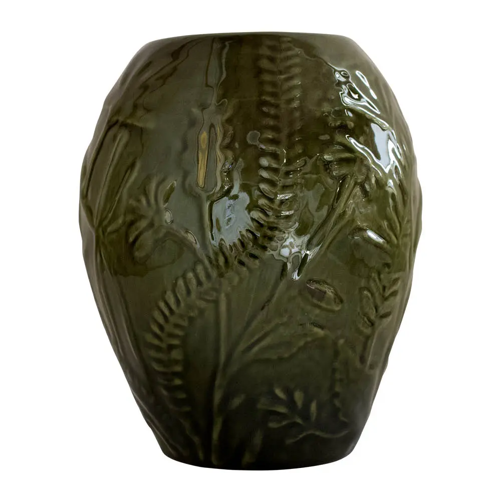 Flora vase bobina 21 cm grønn