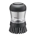 Swift diskborste med tvåldispenser 50 ml svart