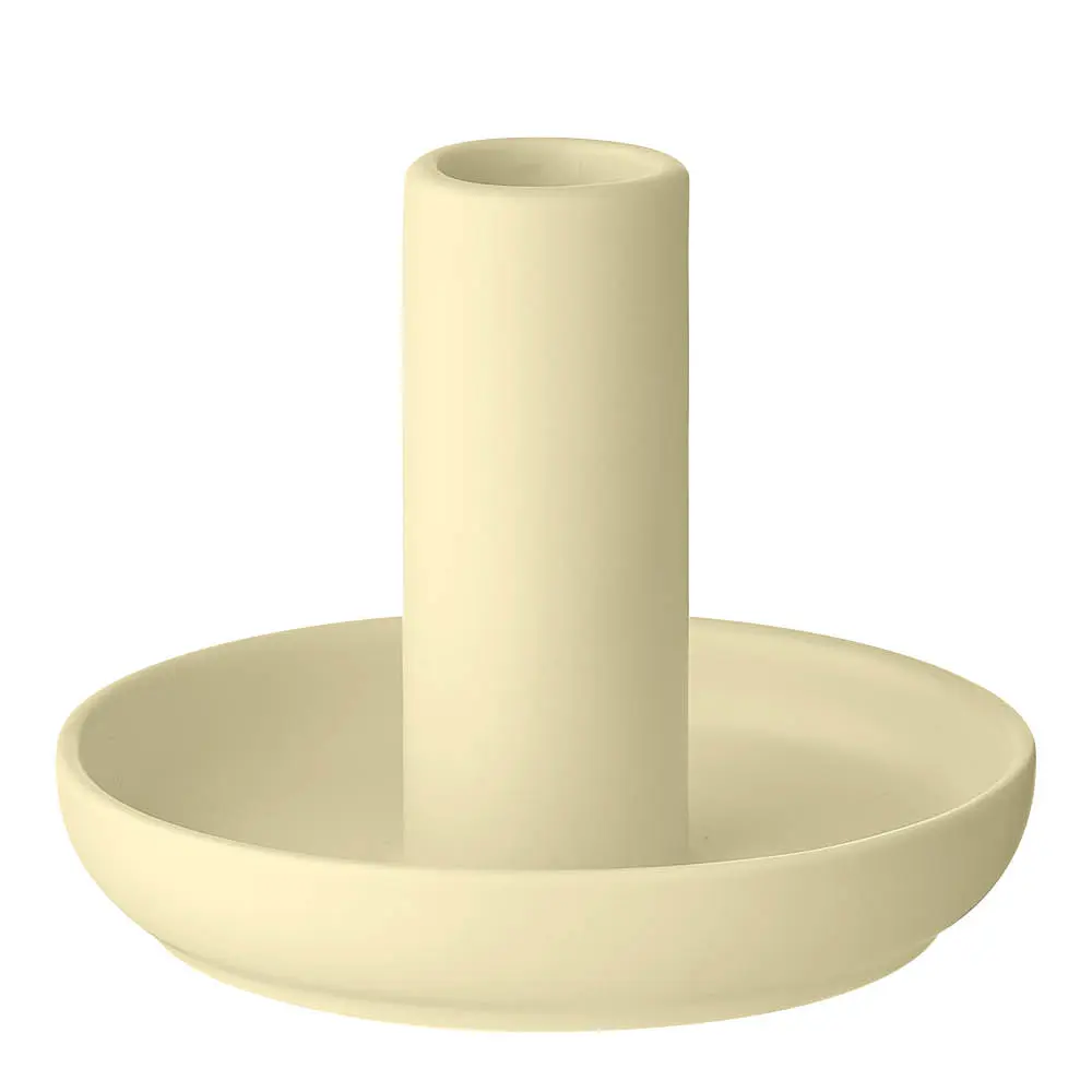 Vela lysestake 11 cm gul