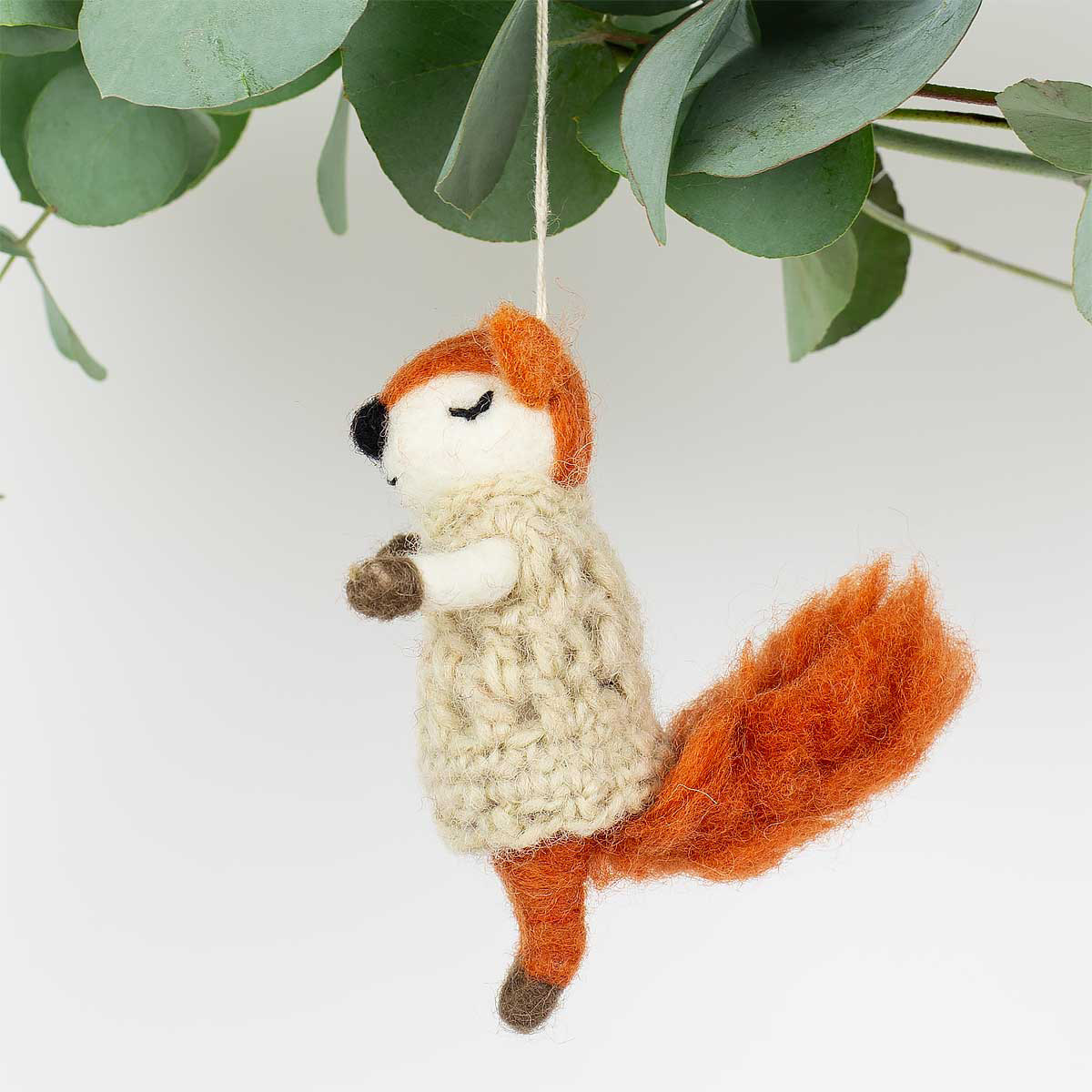A World of Craft Joulukoriste Lady Fox 11 cm