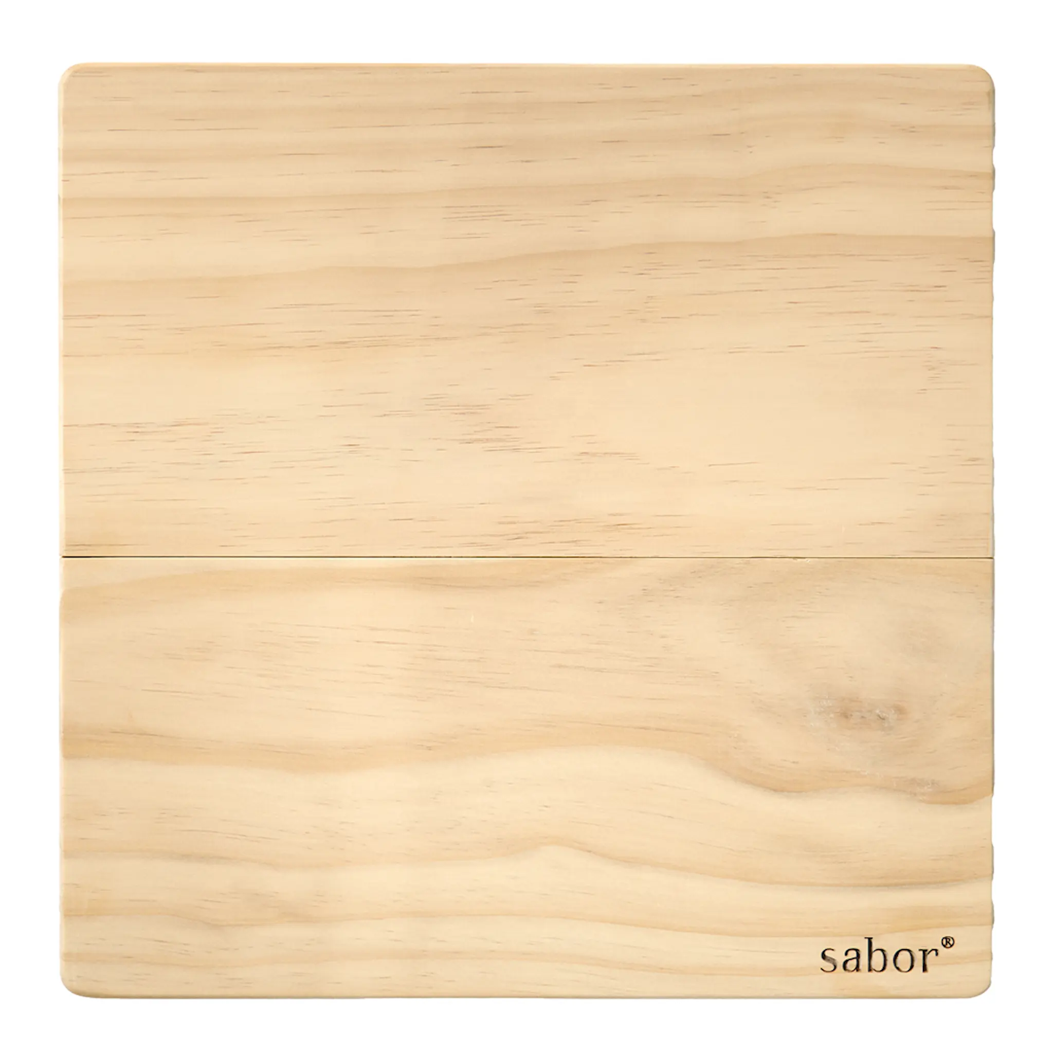 Sabor Trevig skärbräda 37x37 cm 2 delar accoya