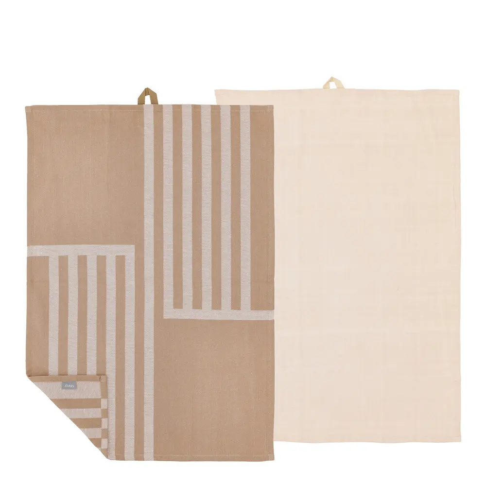 Reflection Keittiöpyyhe 50x70 cm 2 kpl Warm Taupe