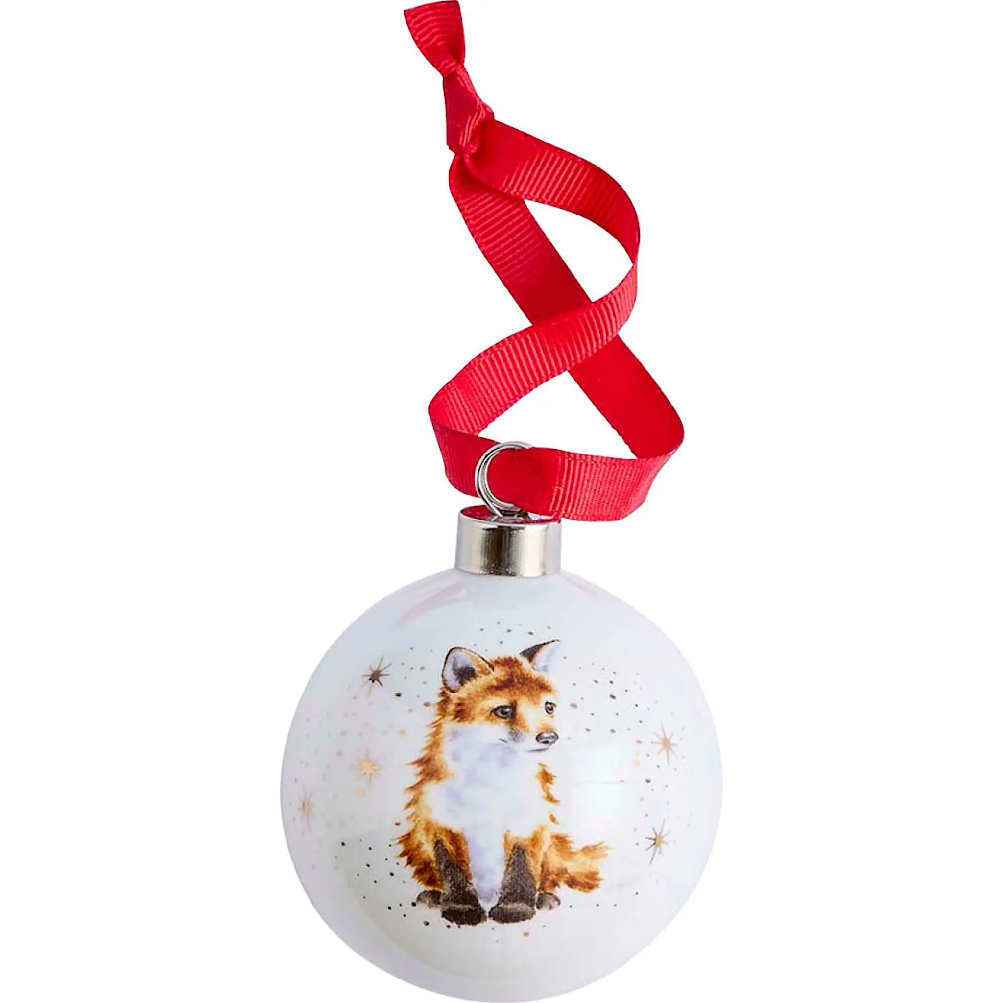 Royal Worcester Wrendale Designs joulupallo Baby's First Christmas 2026