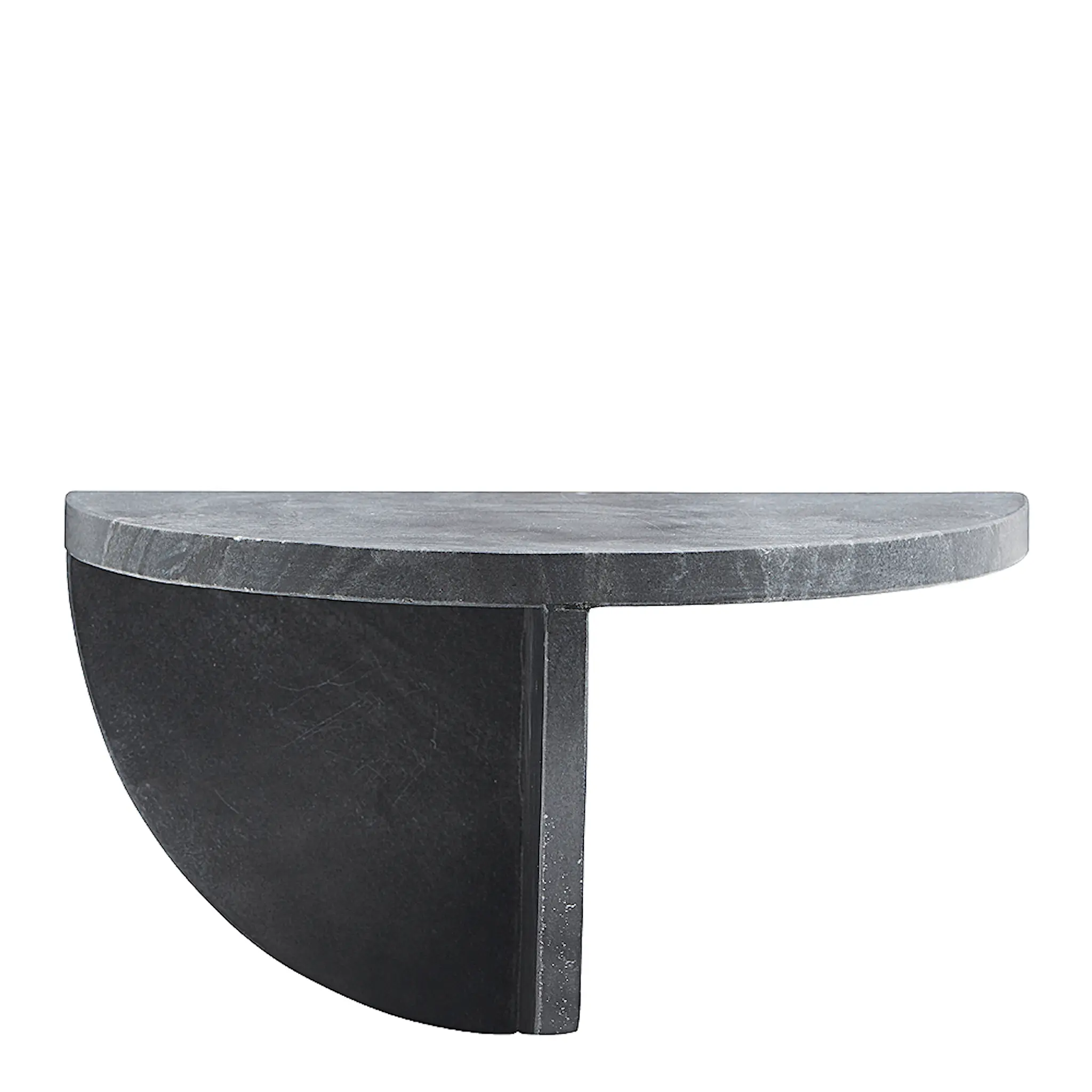 House Doctor Mega vägghylla i marmor 18x36 cm svart marmor