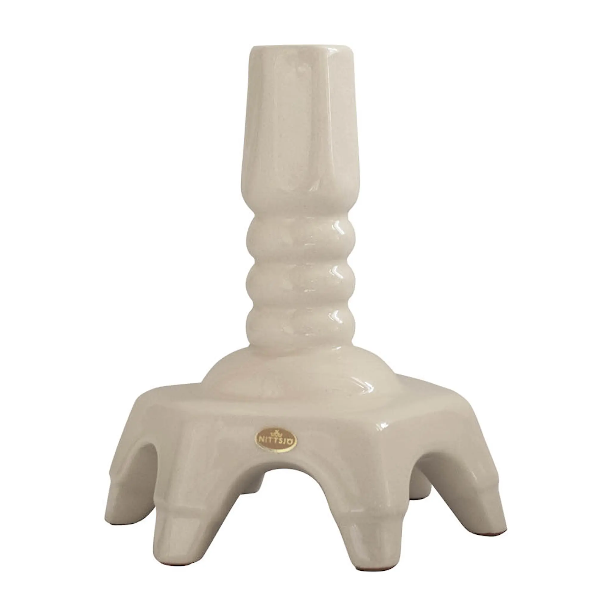 Nittsjö Ljusstake 15 cm vit