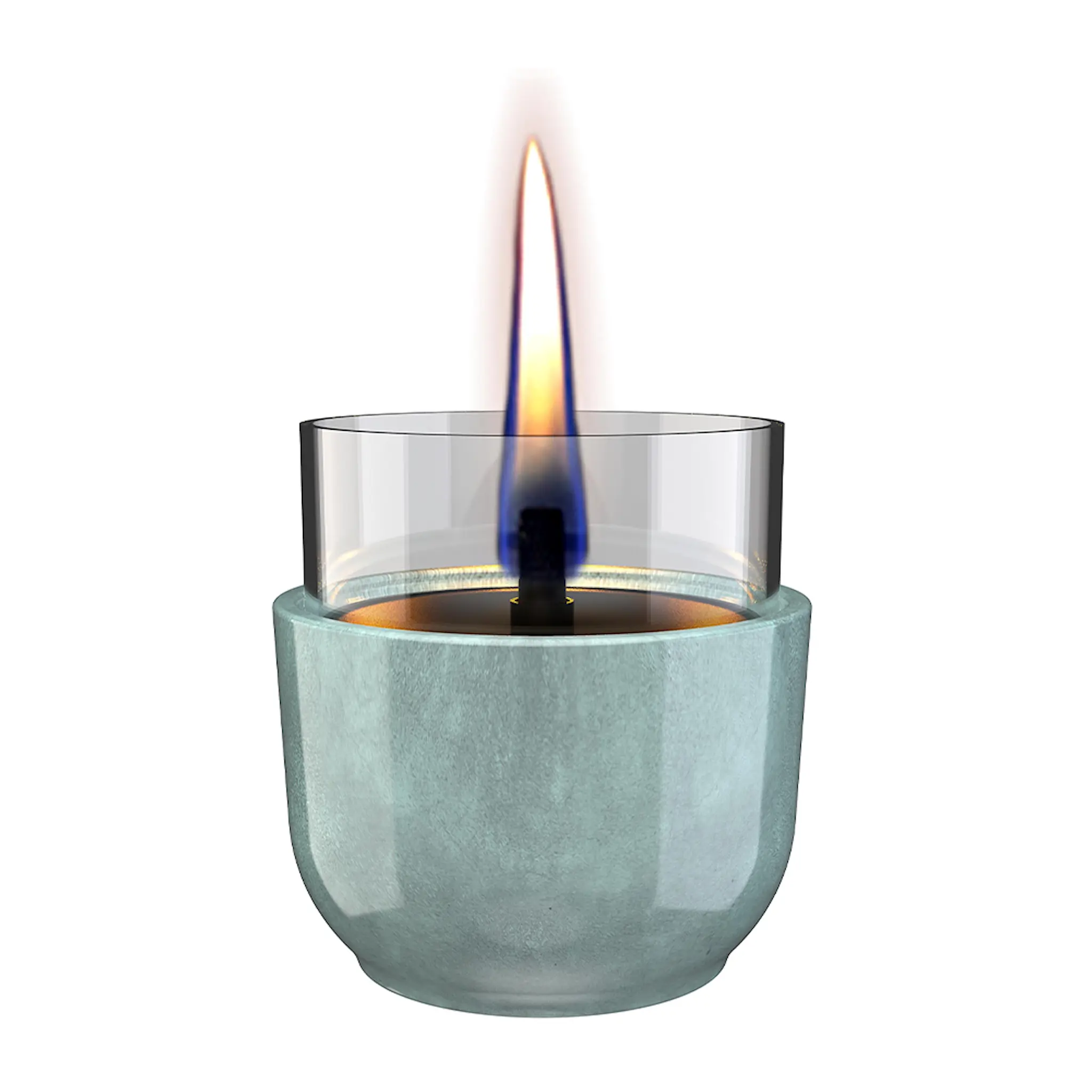 Tenderflame Violet Sisustustuli 10 cm Vihreä