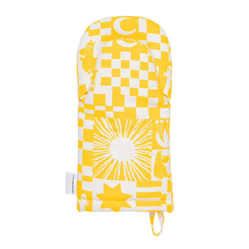 Moomin Arabia Muumi Patakinnas Juhlat 33x16 cm Keltainen