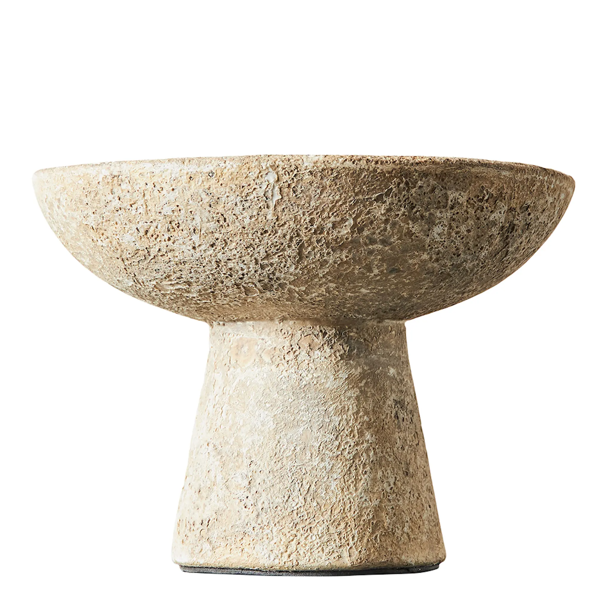 Muubs Eris skål på fot 21,5 cm rustic sand