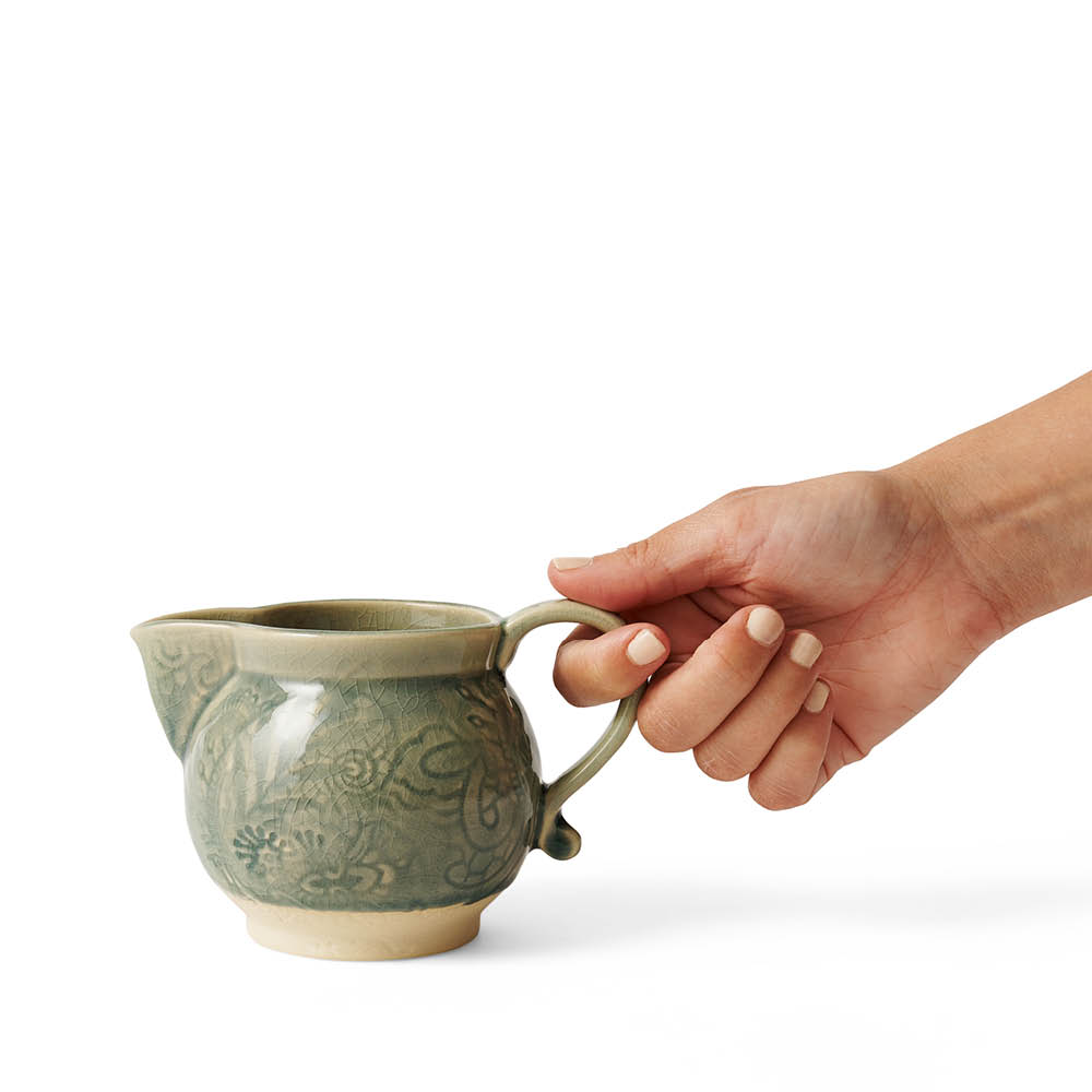 Sthål Arabesque gräddkanna 30 cl antique