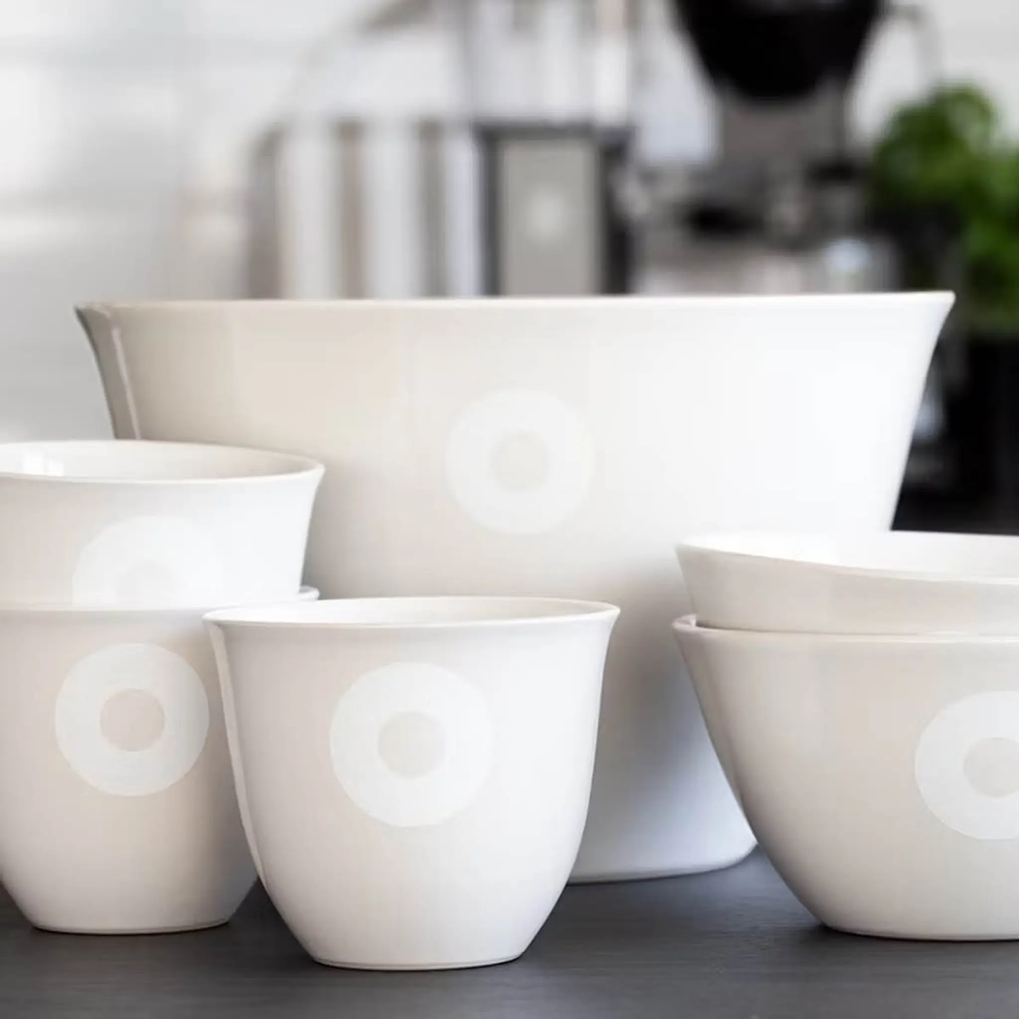 Rotor Design Signatur mugg 20 cl beige/vit