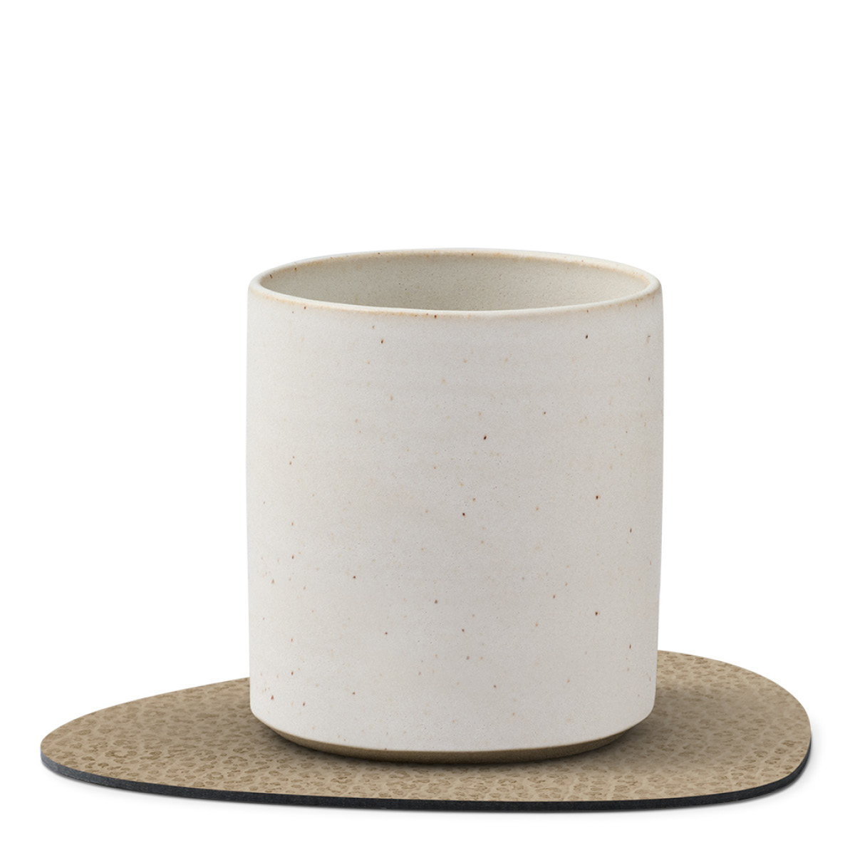 LIND DNA Curve Hippo Lasinalunen 11x13 cm Warm Grey