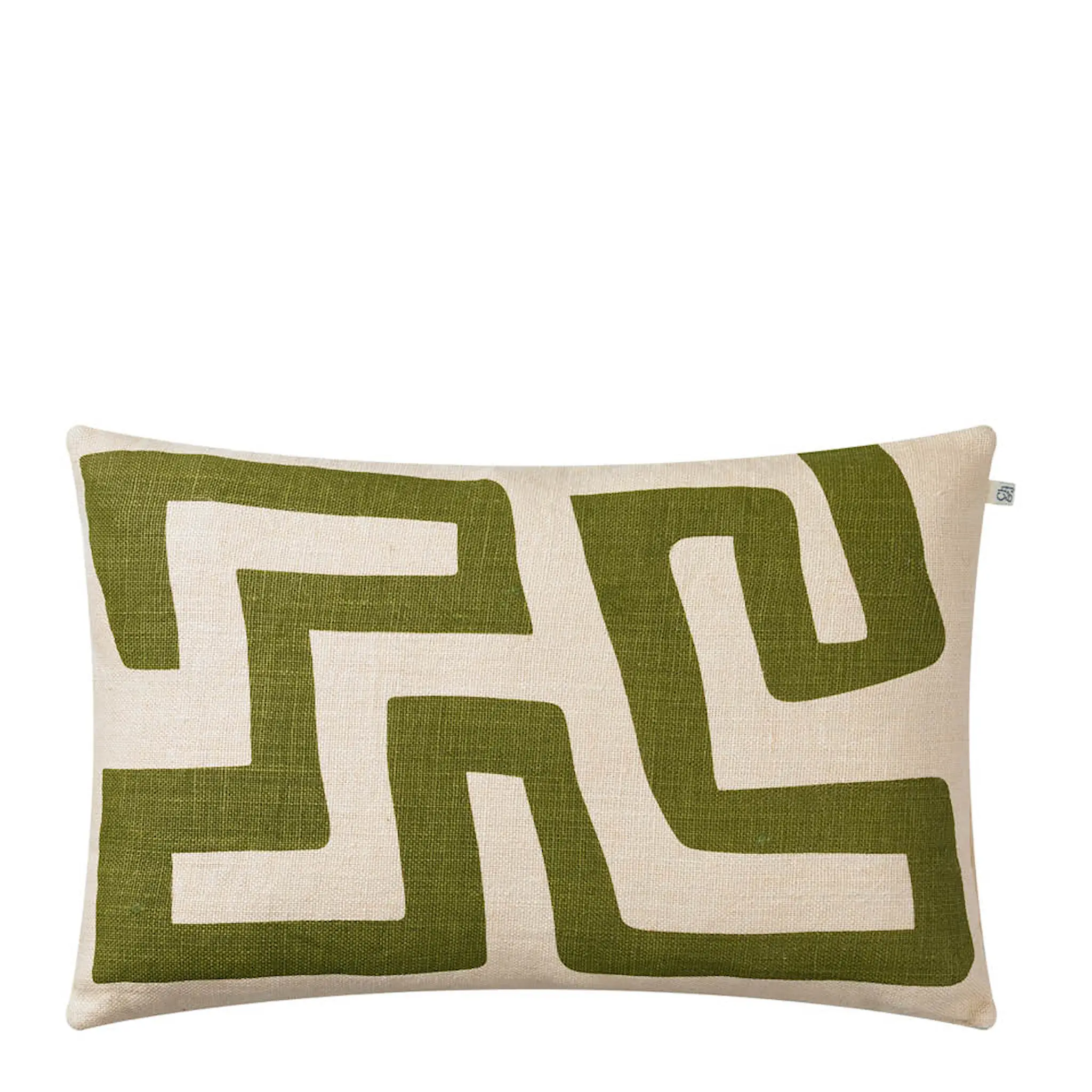 Chhatwal & Jonsson Nagra kuddfodral linne 40x60 cm Cactus Green