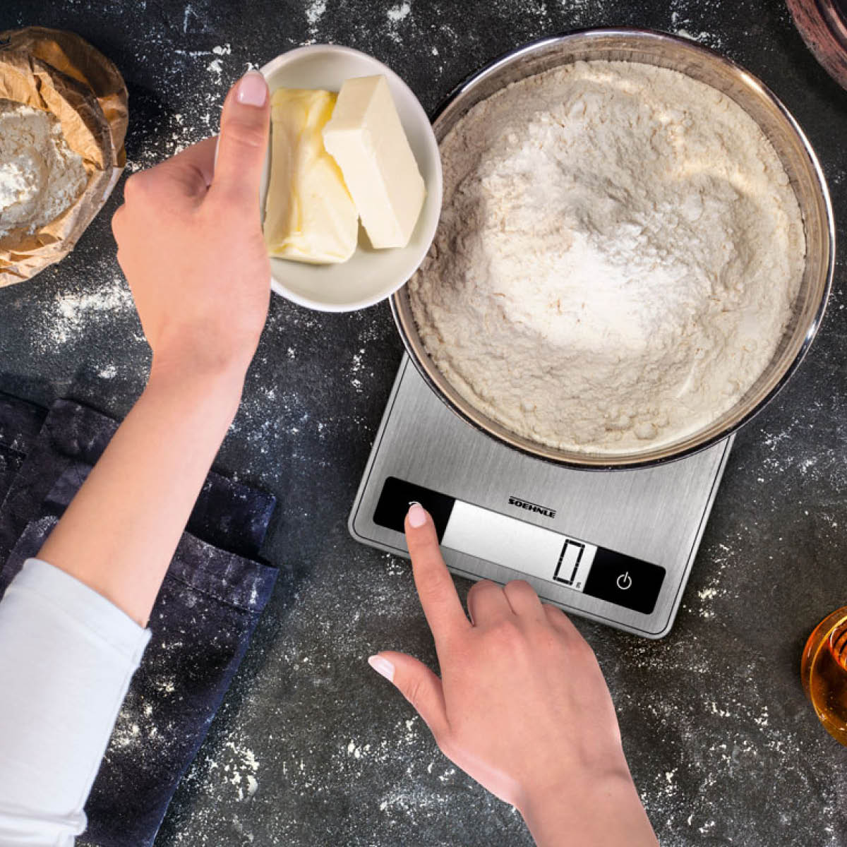 Soehnle Page Profi 200 kjøkkenvekt  1g/15 kg