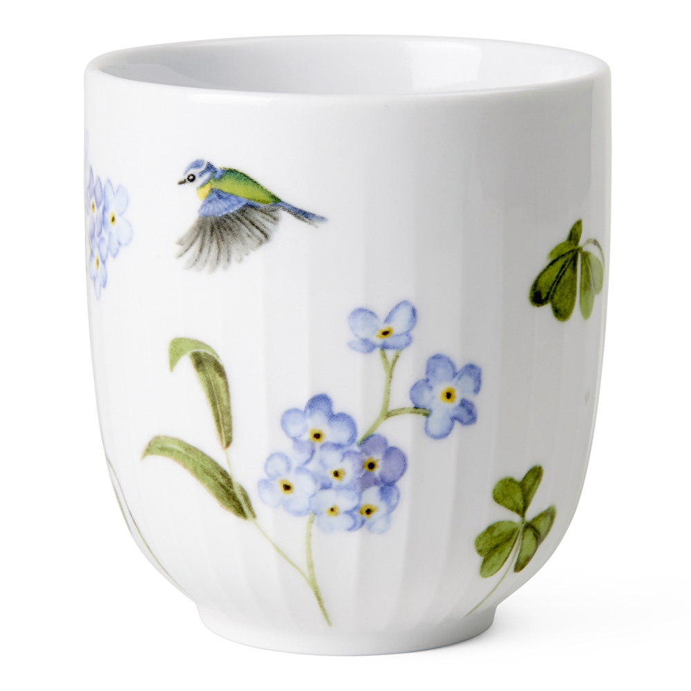 Kähler Hammershøi Summer krus 33 cl forget me not