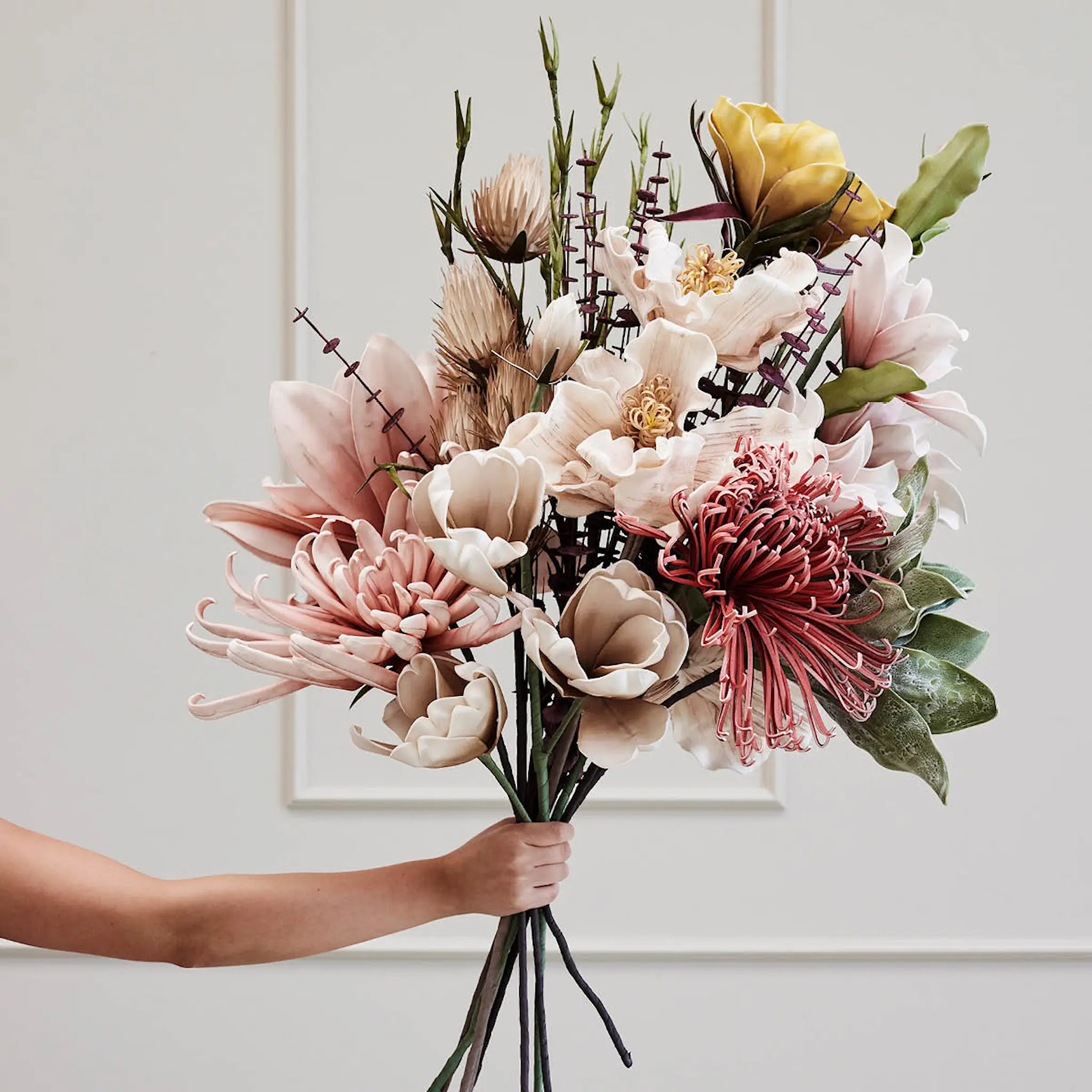 Lene Bjerre Happia konstblomma 64 cm grön