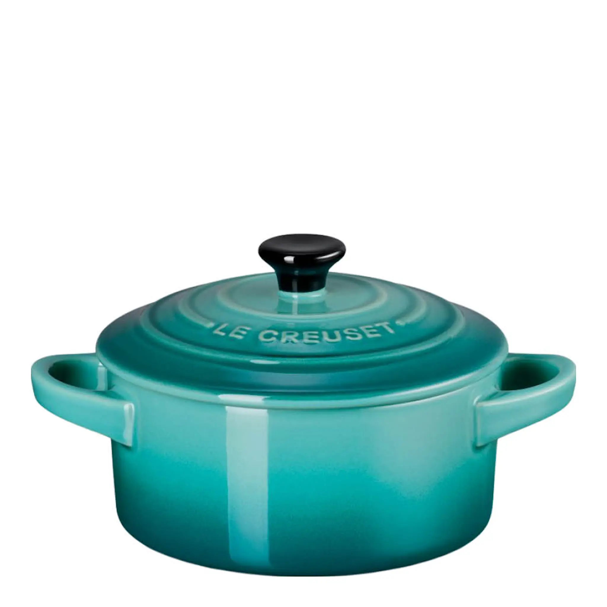 Le Creuset Minigryta stengods 0,25 L Bleu Riviera