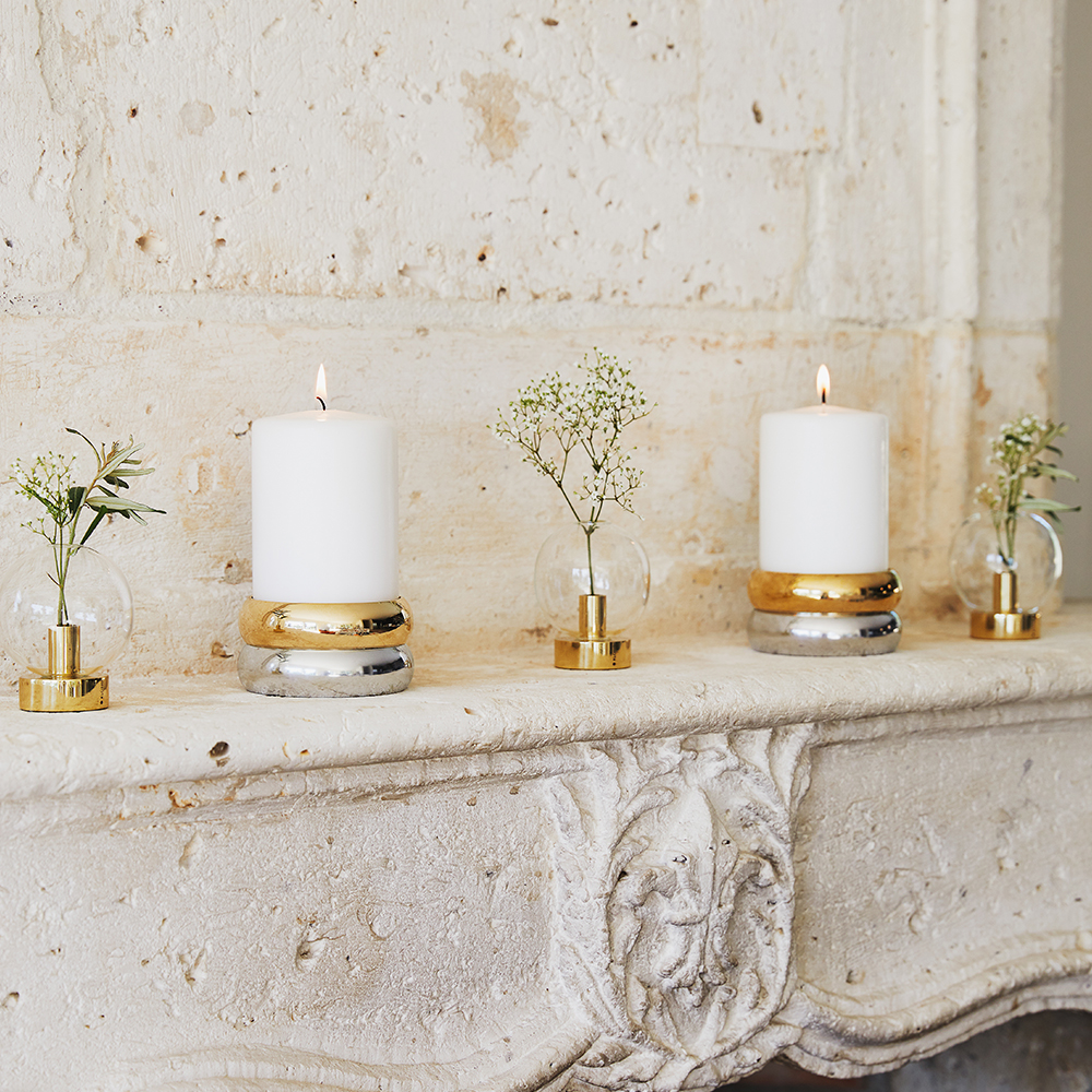 Klong Marriage Kynttilänjalka 9,5x5 cm