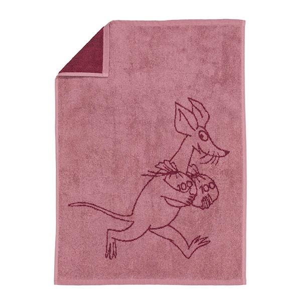 Mumin handduk 50x70 cm Sniff mauve